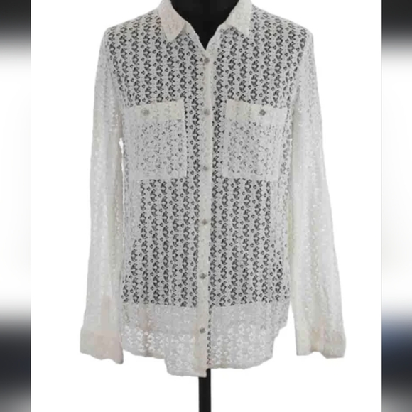 The kooples lace eyelet shirt - Picture 3 of 9